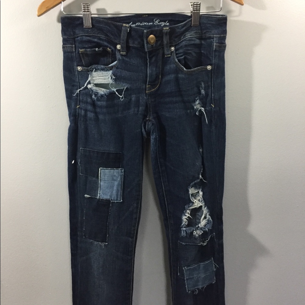 AE Patchwork Jeans